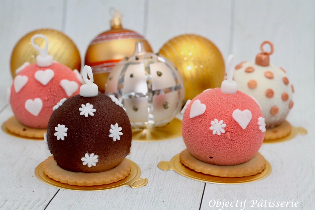 ❅ Recette de Boules de Noël Chocolat Framboise ❅ 
