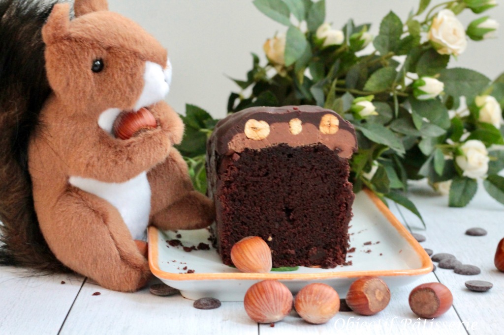 Le Cake Chocolat Gianduja Noisettes – Objectif Pâtisserie